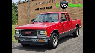 Low Mileage 1992 GMC Sonoma at I-95 Muscle 1992 Gmc Sonoma For Sale