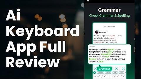 Ai Chat Keyboard Generate Text New App Full Review