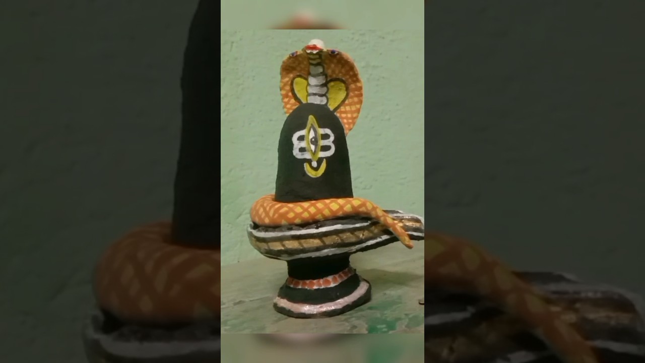 Om nomo Shivay | How to make shibling colour with clay 