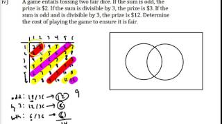 1. Probability, iv: Fair game