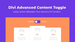 Divi Advanced Content Toggle Module Plugin by WP Zone