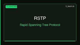 RSTP: Rapid Spanning Tree Protocol #Shorts