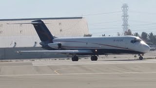 USA Jet McDonnell Douglas DC-9-33F [N327US] taxi and takeoff from CNO