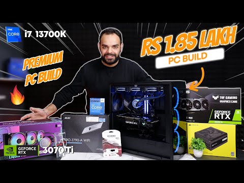 Rs 1.8 Lakh Gaming & Editing PC Build 2023 | Intel i7 13700K & Asus Tuf Gaming RTX 3070Ti