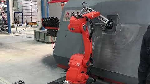CABR/M Intelligent steel bar bending machine with robotic arm