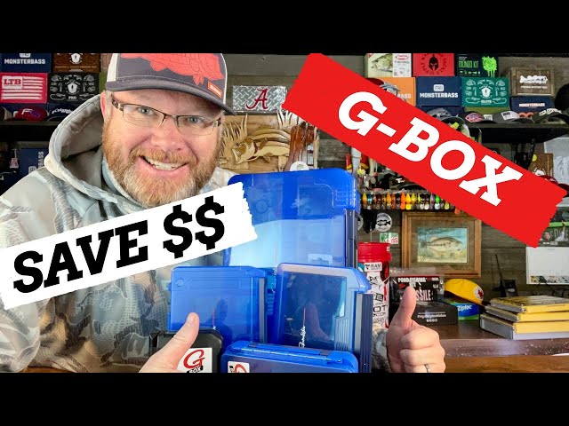 Most Flexible tackle box for the Budget Angler - Gamakatsu G-Boxes