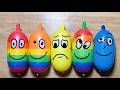 BALLOONS Slime! Making Slime with Funny  Balloons  - Satisfying Slime video- DIY