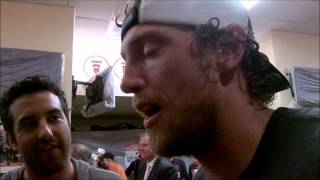 Bay Area Media Sports Center San Francisco Giants Celebration and Hunter Pence Interview