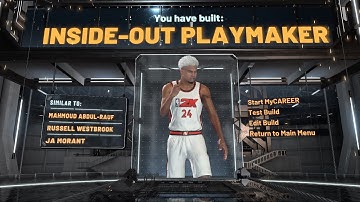 Best Build in NBA2k20 (inside-out playmaker mixtape)