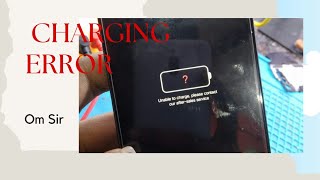 Vivo S1 charging problem unable to charge please connect our sales services solution
