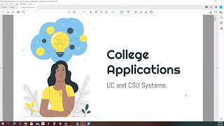 CSU & UC Applications
