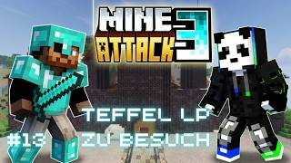 ⛏️Minecraft MineAttack 3⛏️ @teffel zu Besuch bei uns & kleine Stream review #13