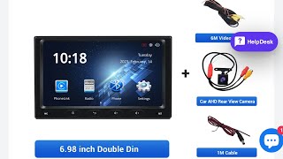 Installing Dasaita Linux Universal head unit in 2003 Toyota Matrix with back up camera