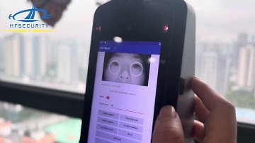 HFSecurity X05 Android IRIS Face Fingerprint NFC time attendance Access Control