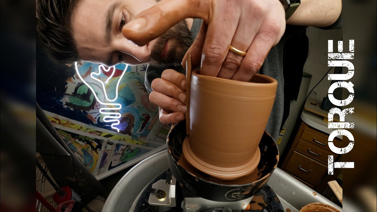 A Mini pottery built for more than just miniatures - 1 lb of clay on the Wheelie