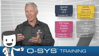 Q-SYS Training  |  Control 101 - Plugins Controlling Plugins (FR)