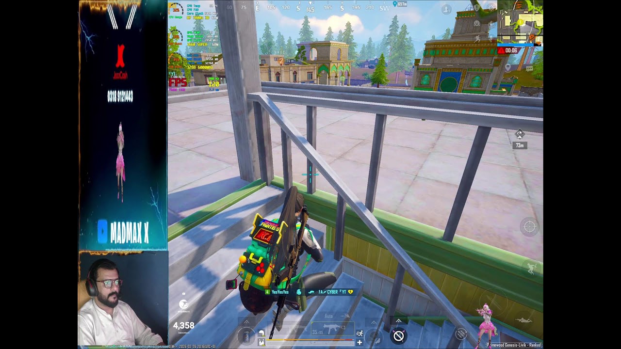 Mad Max X Is Live ➤ || Smooth Ultra HD 120 FPS || PubgMobile 4.2  Skyhigh is back || MMX333