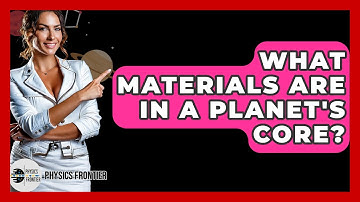 What Materials Are In A Planet