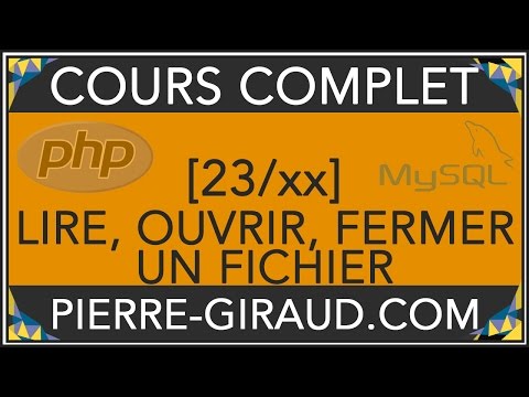 Vidéo: Comment paramétrer un fichier PHP ?