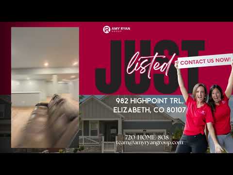 982 Highpoint Trl, Elizabeth, CO home video tour