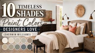 10 Timeless Shades Paint Colors Designers Love (Sherwin Williams)