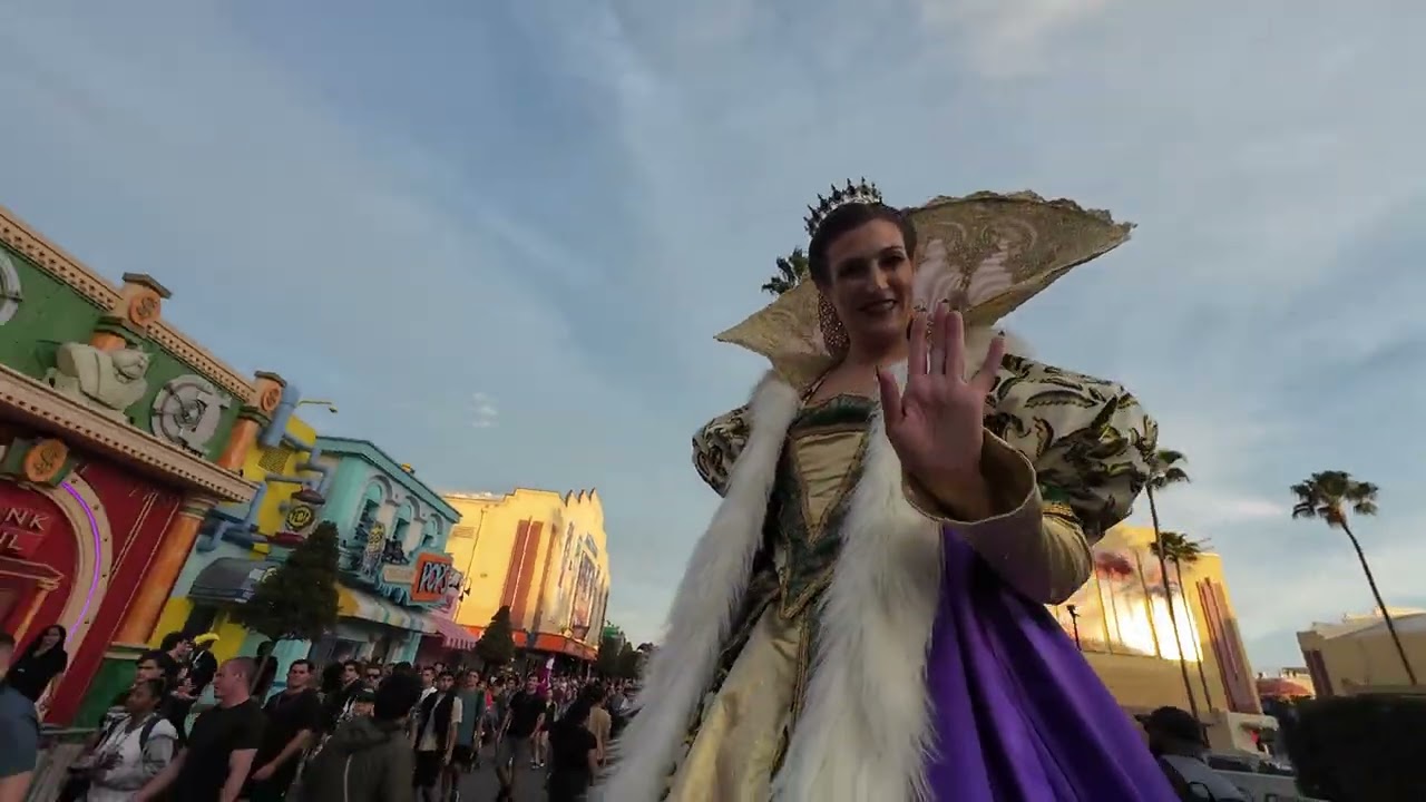 Caminando por Universal Studios en la previa del Mardi Gras | Ambiente, shows y primera impresión