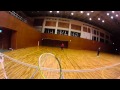 ソフトテニス動画　目線カメラ4　正面ボレー