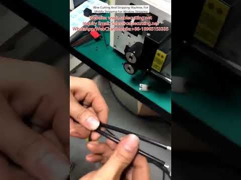 Wire Cutting and Stripping Machine for Mid-Wire and Window Stripping