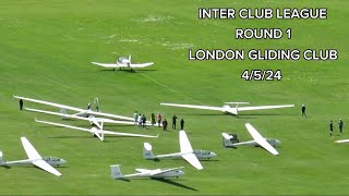 NonStop Gliders Aerotow & Landings at London Gliding Club (Dunstable)