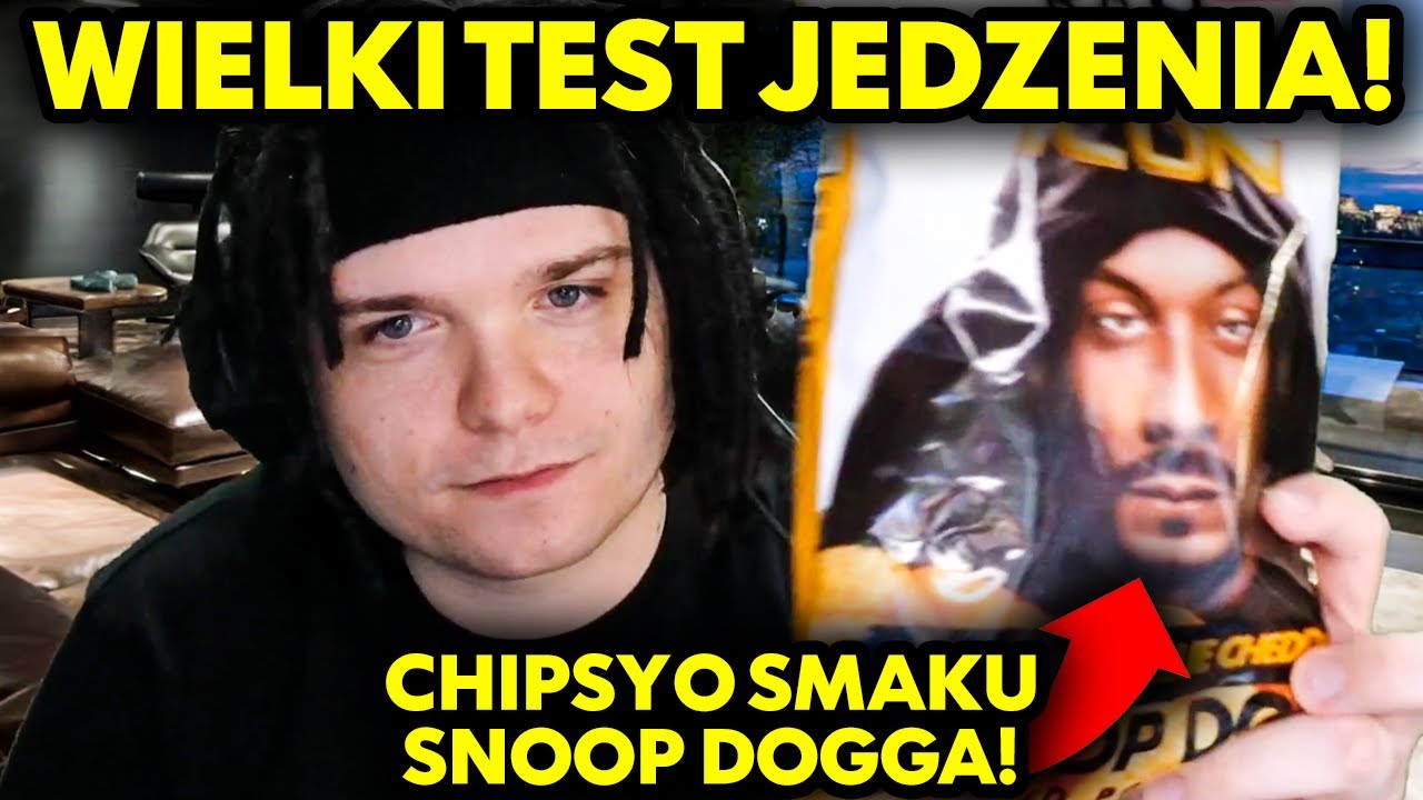 WIELKI TEST JEDZENIA *chipsy o smaku Snoop Dogga*