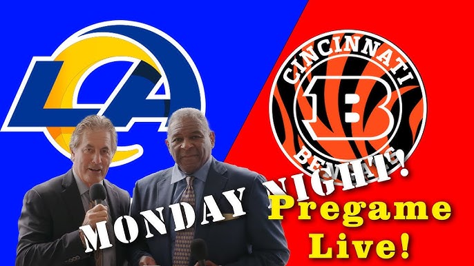 Live! LA Rams vs Cincinnati Bengals - Monday Night Football Game
