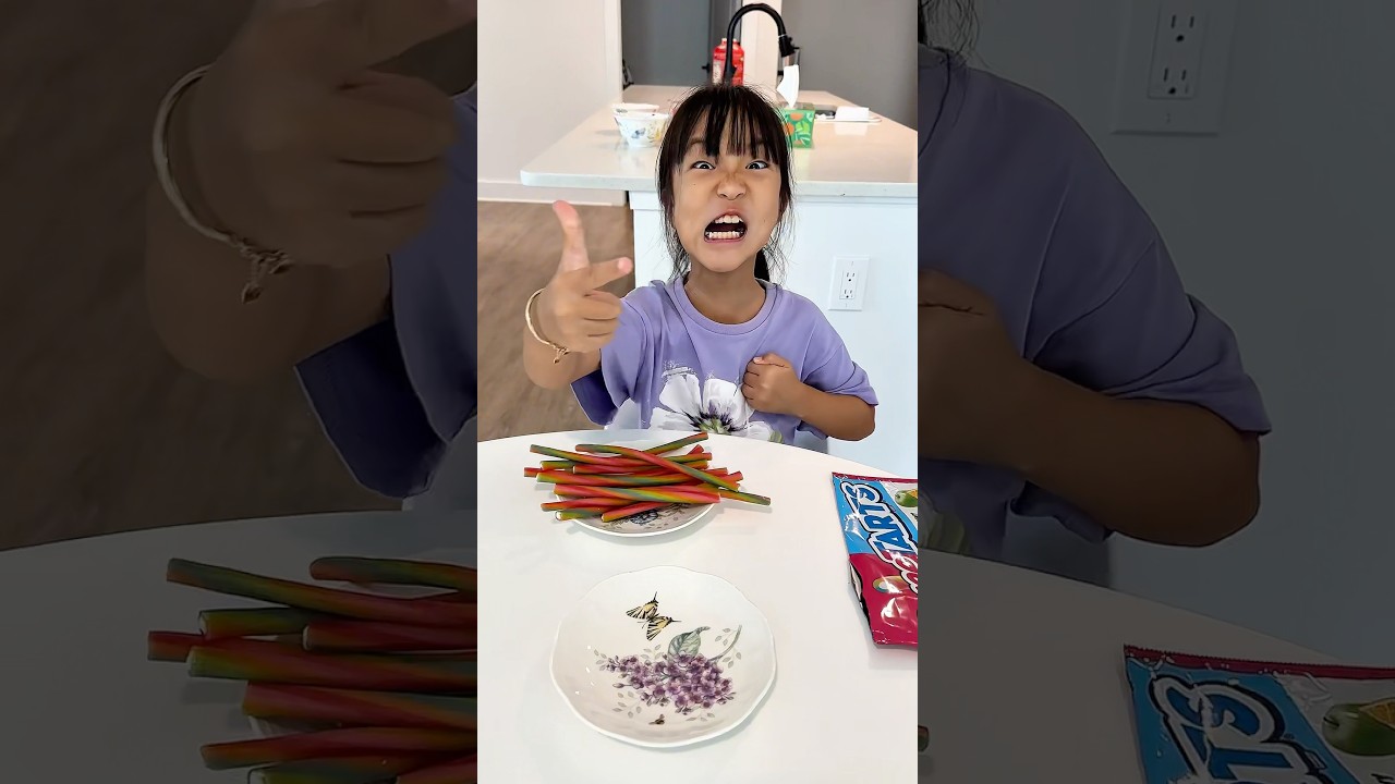 Sharing candy with my brother 🥴😂 LeoNata family 