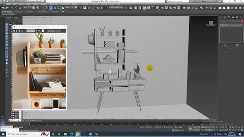 3DsMax Tutorials, Learn 3D Modeling  Stylish Shelves in interior Design from Scratch in 3dsmax ( P4)