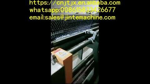 control straight and reverse hexagonal wire mesh machine