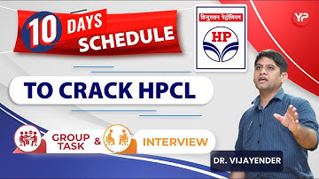 Fool proof 10 days schedule to crack HPCL Group task & Interview | Civil, IN, HR, Chemical, ME, EE