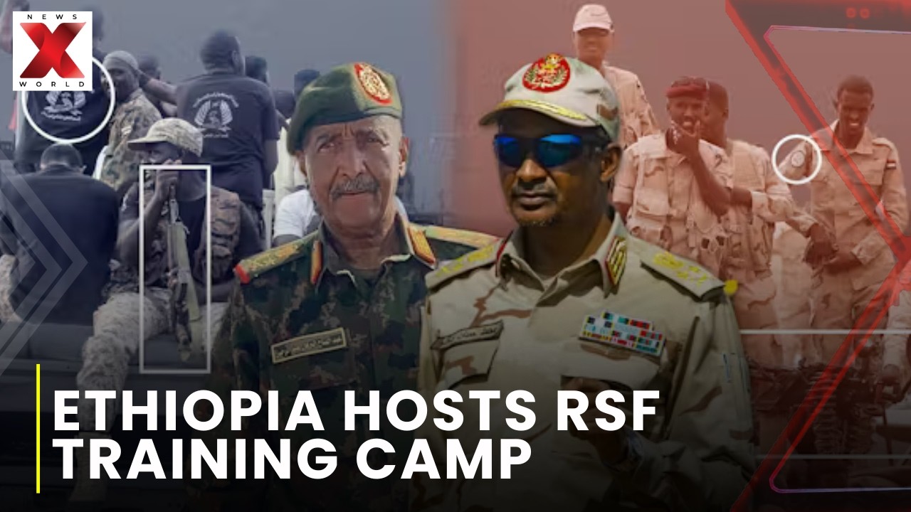 Ethiopia’s Involvement in Sudan Civil War Exposed with RSF Training Camp | NewsX World
