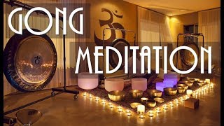 GONG Meditation: NADA YOGA 1 hour Soundtherapy | Гонг медитация, Нада Йога, звуковая терапия