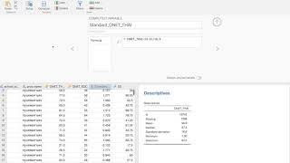 how to compute standard score in jamovi