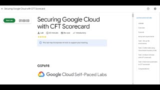 Securing Google Cloud with CFT Scorecard | Lab solution #arcade2025