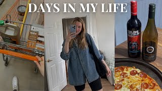 CHATTY DAYS IN MY LIFE | feeling overwhelmed, new home projects, current reads & more!