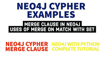 NEO4J|NEO4J TUTORIAL|Neo4j Python|Neo4j GraphDatabase|Merge On Match With Set Property|PART:51