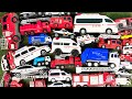 救急車・消防車・パトカー・ゴミ収集車｜坂道発進＆サイレン！はたらくくるま 🚑🚒🚓🚛 | Emergency Vehicles