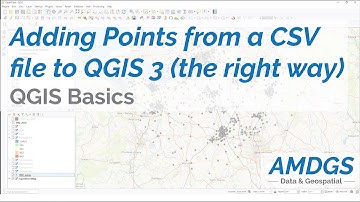 Add points from a CSV file to QGIS 3 (the right way)