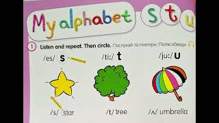 @Fly High 1 My Alphabet Letters Ss, Tt, Uu. Pupil's Book p. 70 Ex. 1.