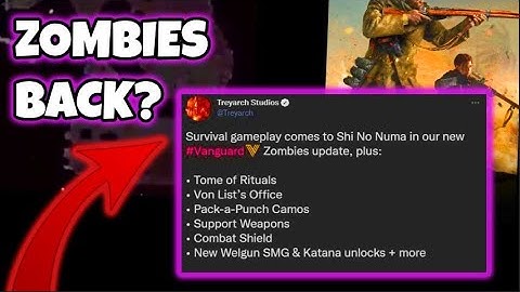 VANGUARD ZOMBIES IS BACK.....?