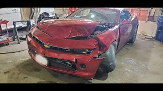 2014 Camaro wrecked and repaired! by domaleons 10,183 views 3 years ago 12 minutes, 15 seconds