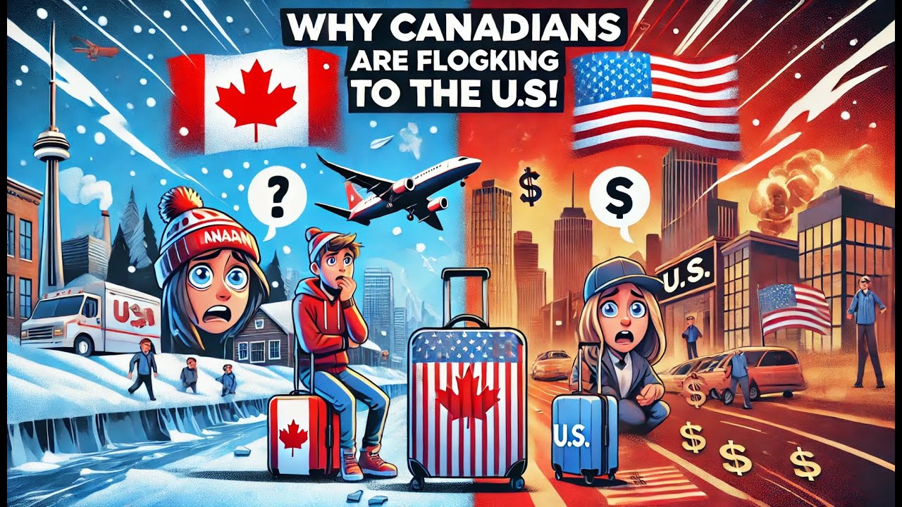 Why More Canadians Are Leaving for the U.S. – Explained!