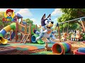 Bluey Bluey Animal Dance Adventure 🦁🐵  Animal Song for Kids