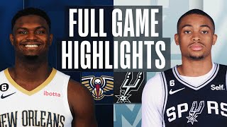 Game Recap: Pelicans 129, Spurs 110