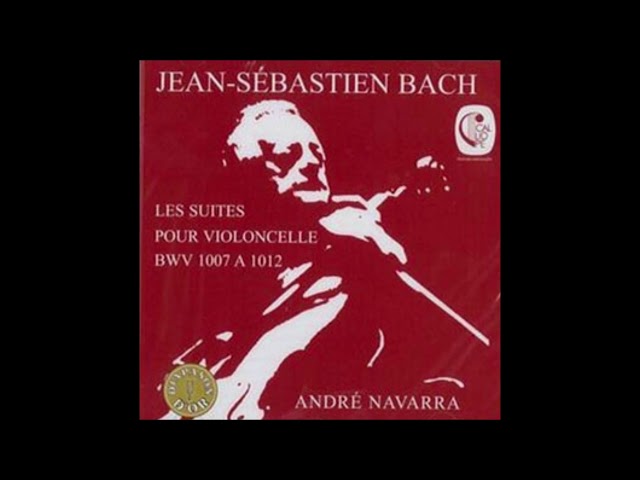 Bach Suite for Solo Cello No 1 NAVARRA